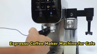 カフェ&オフィス用業務用エスプレッソコーヒーメーカーマシン | 20 バール高速醸造 OEM サプライヤー