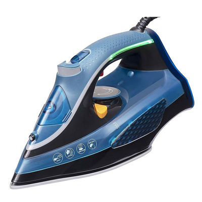 電動フル機能蒸気アイロン 2000-2600W 自浄機能 衣類ケアブース