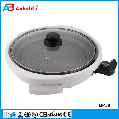 Anbo 不粘丸型電気グリルパン/家庭用電器用の電気アルミピザパン
