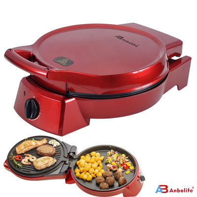 Anbo アルミ 携帯型 粘りしないピザパン 最高品質の焼物シート 多機能の丸い電動コンベヤー ピザパンオーブン