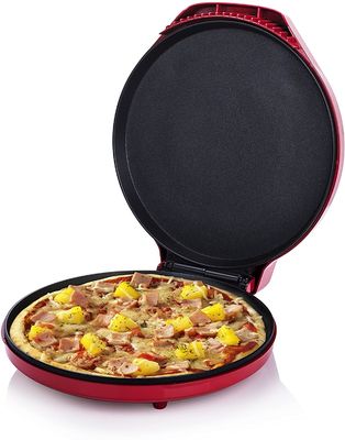 ノンスティック 12 インチ ピザメーカー 1450W 電動ピザオーブン
