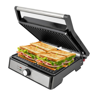 切断可能なプレート BBQ パニニ プレス グリル グリッド 無煙室内 グリル LED タッチスクリーン デジタル コンタクト グリル