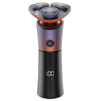 PRO ヘッドシェーバー 男性用 9D 6 In 1 無線充電式 LEDディスプレイ ヘッドシェーバー