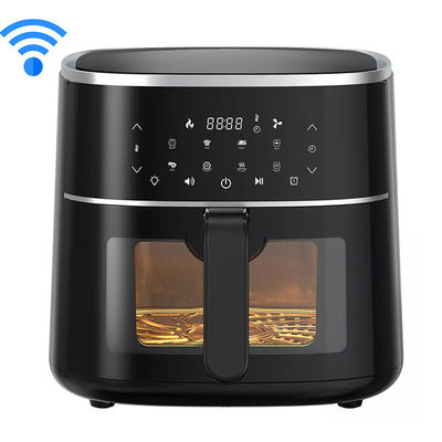 電動Wifi Tuya 3.5L 4L 5.5L 6.5L 8L 9L スマートガラスオイルフリーディープフライヤー
