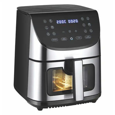 スマートタッチスクリーン 美しい 6qt デジタルエアフライヤー 8 In 1 カスタム オイルフリー 電気 深熱