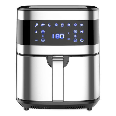 6L 7.7L 8プリセット デジタルエアフライヤー オイルなし LEDタッチスクリーン