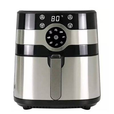 6L 7.7L 8プリセット デジタルエアフライヤー オイルなし LEDタッチスクリーン