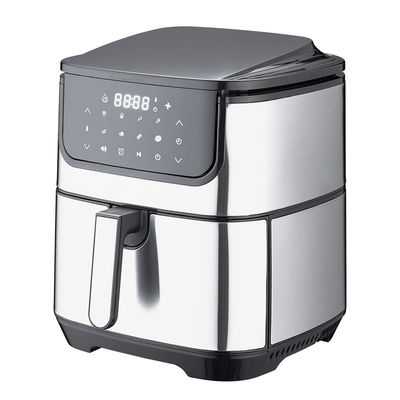 OEM 6L 8L ステンレス鋼デジタルエアフライヤー 1800W