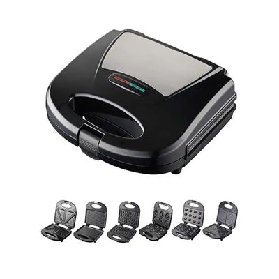 ポータブル 6 8 1 ノンスティックサンドイッチバブルワッフルメーカー ホーム