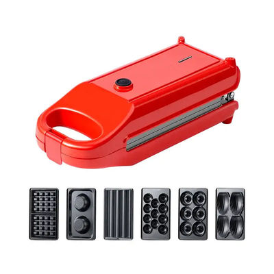 ポータブル 6 8 1 ノンスティックサンドイッチバブルワッフルメーカー ホーム