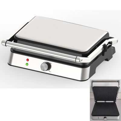2000W 電動デジタルビッグコンタクト BBQ 無煙グリル 家庭用炊飯器 切断可能 4/6 スライス パニニ メーカー