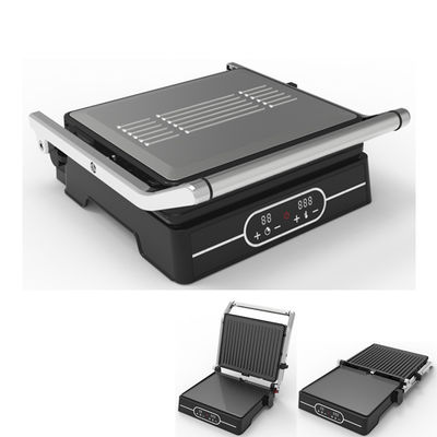家庭用 連絡 2000w サンドウィッチプレス 切断式プレート パニニ グリル