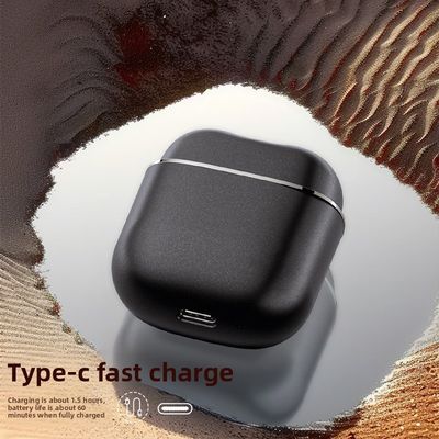 男性用のポータブル ミニ デュアルヘッド 電動剃毛機 完全に洗える 磁気浮遊設計