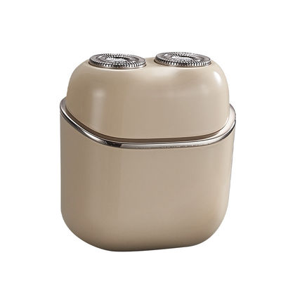 男性用のポータブル ミニ デュアルヘッド 電動剃毛機 完全に洗える 磁気浮遊設計