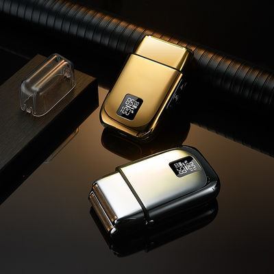 ANBOLIFE レトロメタル充電式ボディシェーバー、IPX5防水、90分稼働時間、600mAhバッテリー搭載