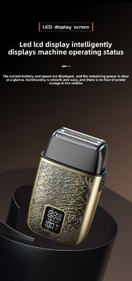 プロの男性用電動剃毛機 500mAh バッテリー ステンレス鋼の刃と全身洗浄