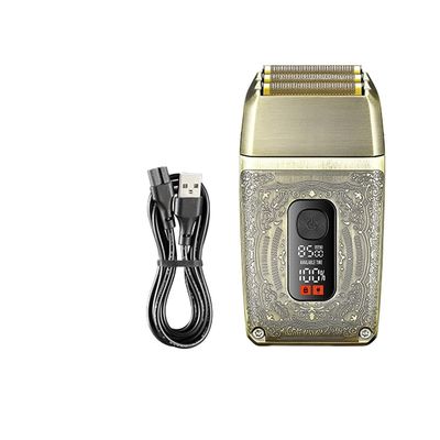 USB駆動の電気シェーバー レトロデザイン 1200mAh バッテリーと 1-3h 急速充電 男性