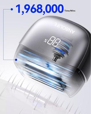 ANBOLIFE 6 Blade 電動剃刀 磁気吸着とリチウムバッテリー 900mAh - IPX7 男性用防水用薄膜剃刀