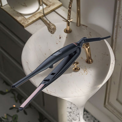 20Wデュアルパーパスヘアカーラー&ストレートナー、200~250℃温度調節、デュアルウェット&ドライスタイリング