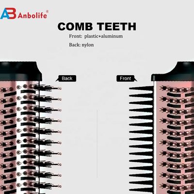 2in1 タイタン製 ヘアブラシスタイラー 1200W パワー 3 温度レベルと 2 速度設定