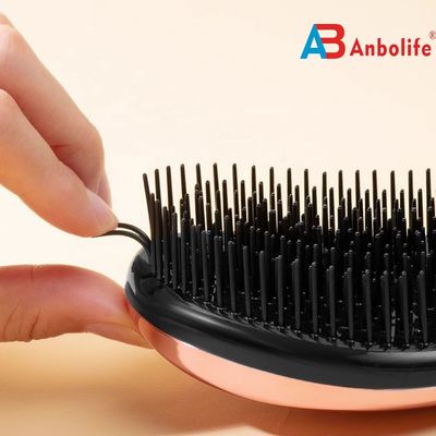 900mAhバッテリーと1年保証付きポータブル電動頭皮マッサージャー - 家庭用サロンホテル用ホットエアブラシマッサージャー