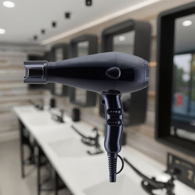 プロのサロンヘアドライヤー 220V-240V調整可能なACモーター,2つの速度設定,3つの熱設定