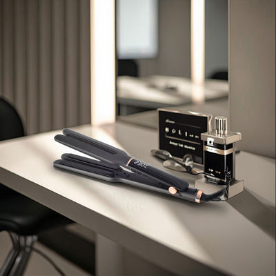 超長浮遊プレート ヘアストレインダー 10 温度設定と13.7 * 110mm セラミックプレート