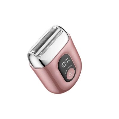 デジタルディスプレイ付きレディース電気シェーバー、充電式450mAh、IPX6防水ボディトリマー、90分間稼働