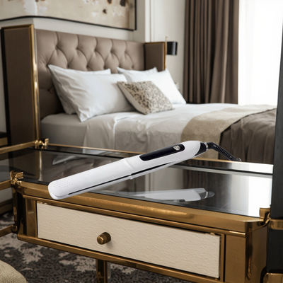 プロヘアストレインダーとフラットアイアン10温度レベル 130-230°C範囲とテフロンプレート