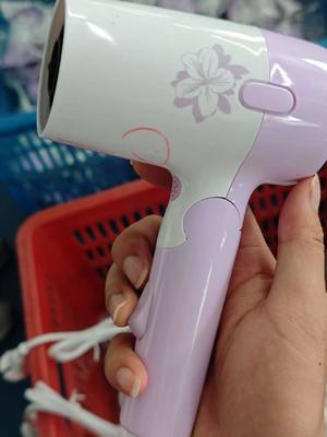 ANBOLIFE プロフェッショナルヘアドライヤー、2段階風量設定、220-240V、折りたたみ式トラベルヘアドライヤー