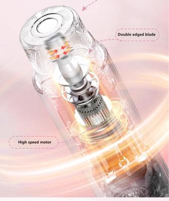 女性用電動剃毛機 90分作業時間400mAhバッテリー - 全身ダブルヘッドトリマー