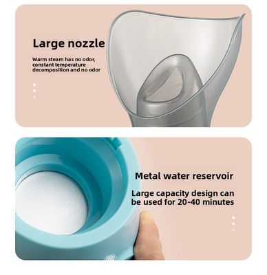 150mL水タンクと50Wパワーを備えた、家庭用保湿ナノフェイシャルスチーマー