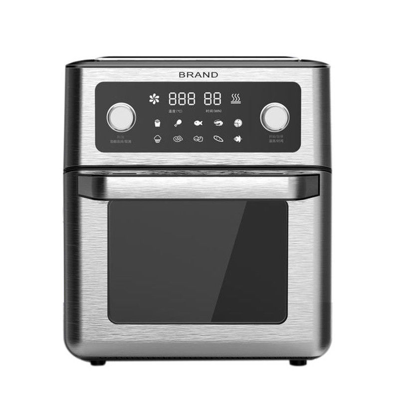 24L 12L 空気フライヤーオーブン キッチン 炊飯器 不鋼 電気 レトロ 大容量 ガラス