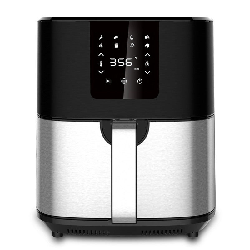 6L 7.7L 8プリセット デジタルエアフライヤー オイルなし LEDタッチスクリーン
