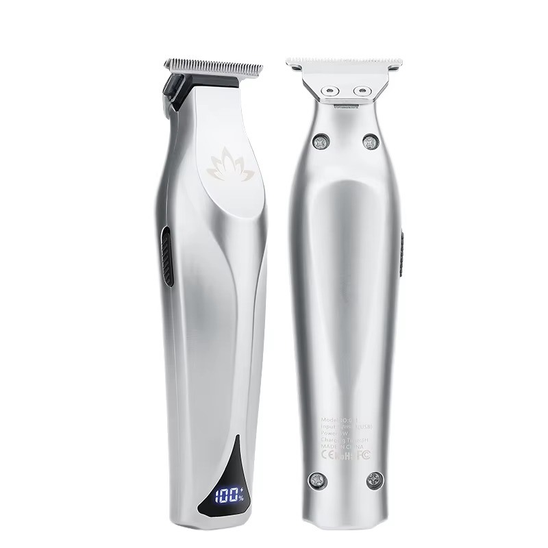 プロフェッショナルヘアクリッパー 2200mAh リチウムバッテリー LEDディスプレイとギフトボックスパッケージ