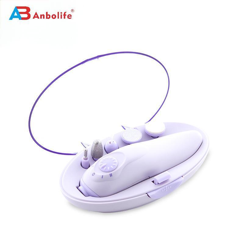 プロフェッショナルポータブルネイルファイルセットと電池式ネイルドリルマシン、ペディキュアツール用